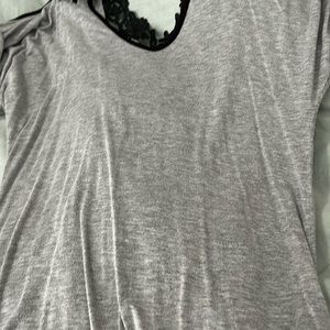 Cute top with back lace detail